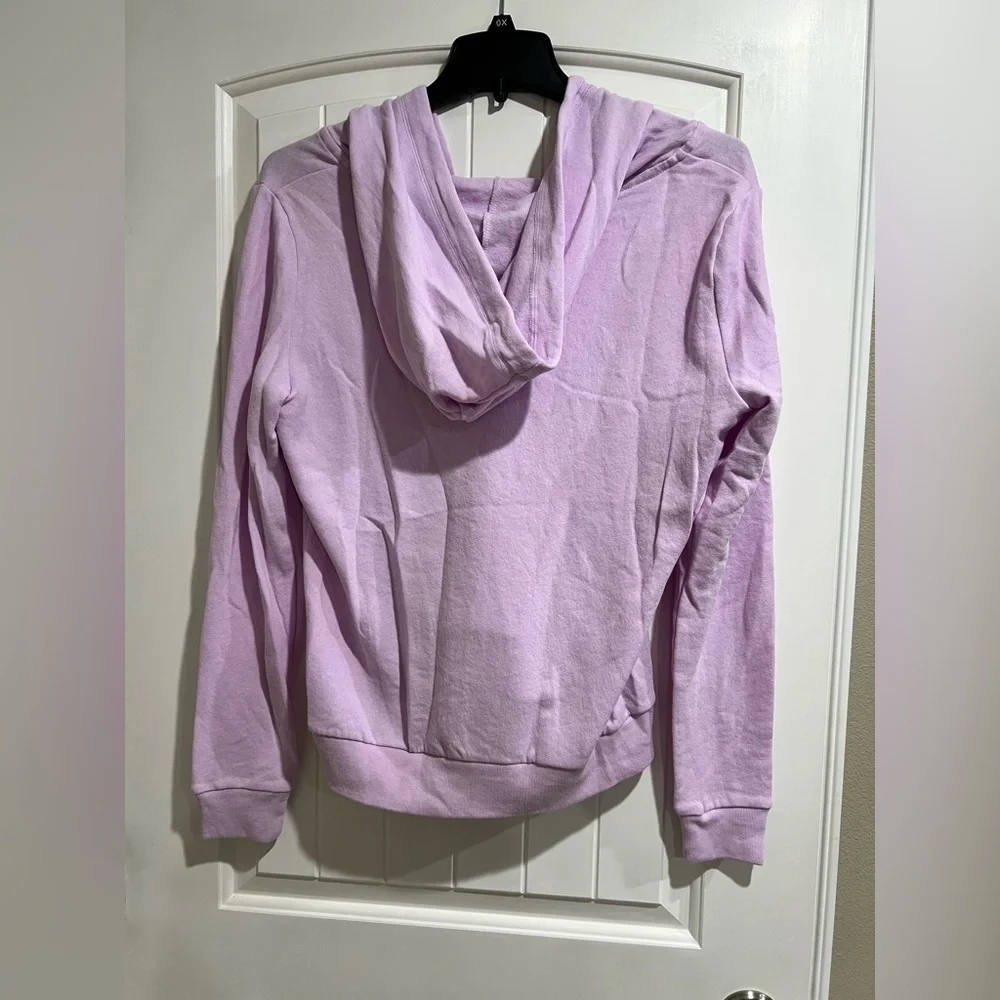 NWT VS PINK Victoria Secret light‎ purple lavender pullover sweatshirt L large - Picture 2 of 5